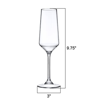 Unbreakable Tritan Champagne Flutes for Every Occasion