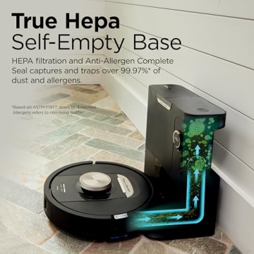 Shark Detect Pro Robot Vacuum with HEPA Base & NeverStuck Tech