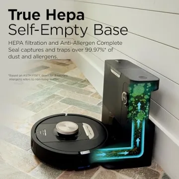 Shark Detect Pro Robot Vacuum with HEPA Base & NeverStuck Tech