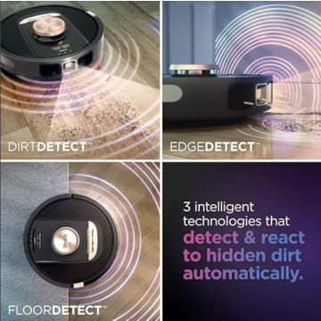 Shark Detect Pro Robot Vacuum with HEPA Base & NeverStuck Tech