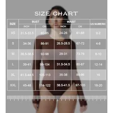 YIANNA Long Sleeve Bodysuit for Women - Chic Essential