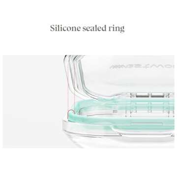 1 Pack Small Pink Pill Organizer, 4 Compartments, Compact Stylish Travel Camping Pill Box Case, Portable and Moistureproof to Store Vitamins, Medication and Supplements