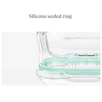 1 Pack Small Pink Pill Organizer, 4 Compartments, Compact Stylish Travel Camping Pill Box Case, Portable and Moistureproof to Store Vitamins, Medication and Supplements