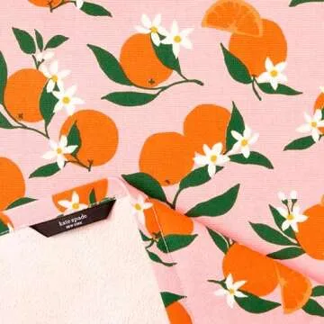 Kate Spade Kitchen Towels Set - 4-Pack, Vibrant Colors, 100% Cotton