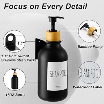 VITVITI Shampoo Dispenser Shower Wall