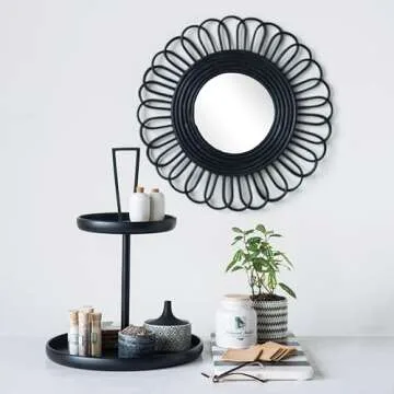 Bloomingville Marble Cheese and Cutting Board with Leather Tie