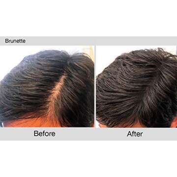 Joan Rivers Great Hair Day Root Touch Up Powder – Fill-in Powder for Thicker, Fuller Looking Hair (Brunette)