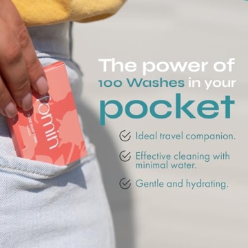 FOMIN Antibacterial Soap Sheets - 300 Portable Travel Sheets