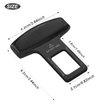 Sufeasdf 2-Pack Car Seat Plug, Suitable for Most Cars, Make Your Driving More Comfortable