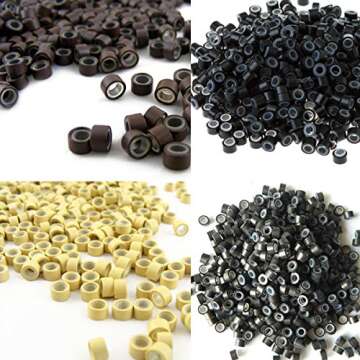 Bohemian Feather Hair Extensions Kit with Genuine Feathers