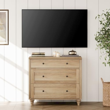 Stylish WAMPAT 3 Drawer Dresser for Kids and Adults