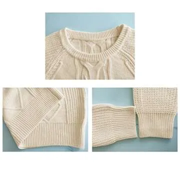 ANCAPELION Women's Elegant Casual Pullover Sweater
