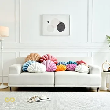 Sioloc Shell Pillow - Soft and Stylish Decorative Cushion