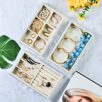 Elegant Tranquil Abode Jewelry Box Organizer - Stylish Storage