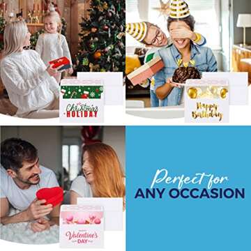 ACSTEP 50PACK 5x7 Self Seal Envelopes for Invitations