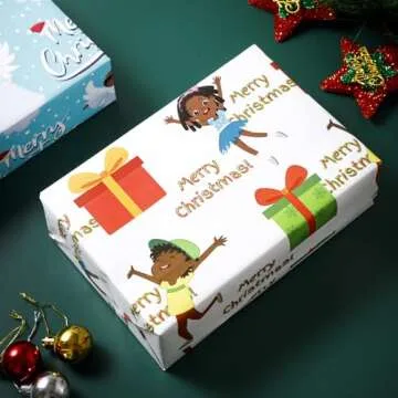 Unique African American Christmas Wrapping Paper for All