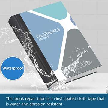 Lineco Book Repair Tape - Black, Acid-Free, 2"x15yd