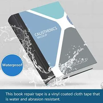 Lineco Book Repair Tape - Black, Acid-Free, 2"x15yd