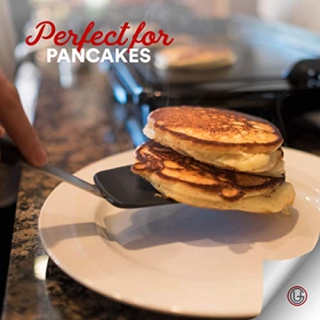 UpGood Silicone Turner Set of 2 - Nonstick Kitchen Utensils