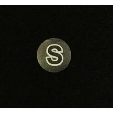 Clear Circle Clothing Size Stickers - 500 Eco-Friendly Labels