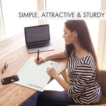 Aesthetic 2024-2025 Desk Calendar for Easy Organizing