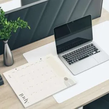Aesthetic 2024-2025 Desk Calendar for Easy Organizing