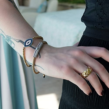 CIUNOFOR 14K Gold Plated Cocktail Rings for Women