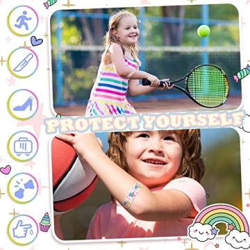 Colorful Cartoon Kids Bandages – 120 Waterproof Fun Band-Aids