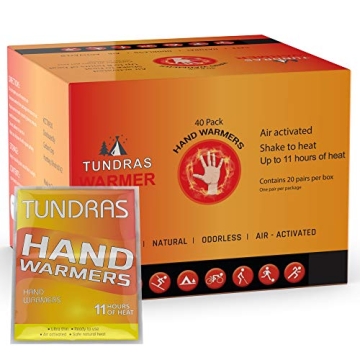 Hot Hand Warmers - 11 Hours Long Lasting Heat Packs