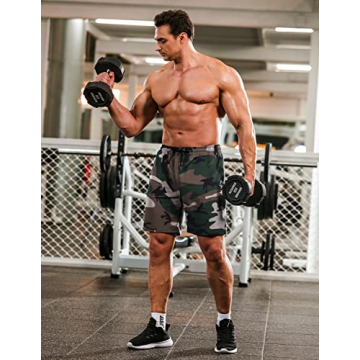 COOFANDY Men’s Quick Dry Athletic Workout Shorts With Pockets