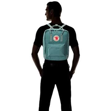 Fjallraven Women's Kanken Backpack, Frost Green Solid, One Size