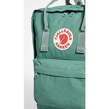 Fjallraven Women's Kanken Backpack, Frost Green Solid, One Size