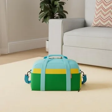 HawLander Kids Duffle Bag for School and Travel - Green