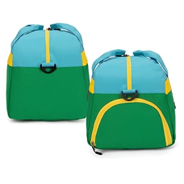 HawLander Kids Duffle Bag for School and Travel - Green