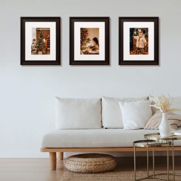 Upsimples Home 8x10 Picture Frame Set of 4 in Black