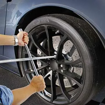 Powerbuilt Universal Lug Wrench for Car Tire Repair