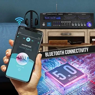 Pyle Bluetooth Hybrid Home Amplifier 2000W