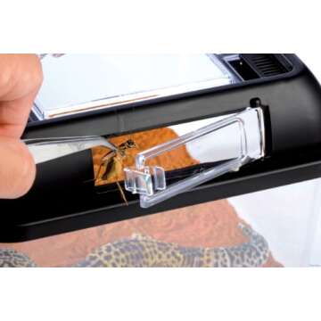 Exo Terra Breeding Box, Plastic Reptile Terrarium, Small, PT2270