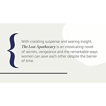 The Lost Apothecary: Empowering Historical Mystery Novel