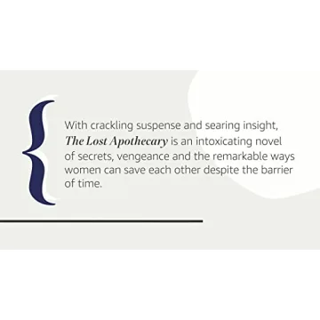 The Lost Apothecary: Empowering Historical Mystery Novel