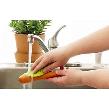 Cestari Vegetable Scrubber Brush - Multi-Use Kitchen Tool