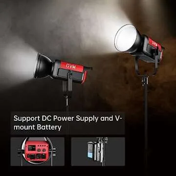 GVM 200W Video Light Kit for Stunning Color Fidelity