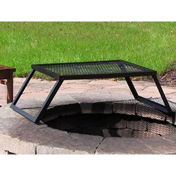 Sunnydaze 24 Inch Portable Heavy Duty Cooking Grill