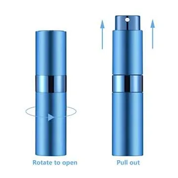 Lil Ray 8ml Portable Mini Perfume Atomizers for Travel