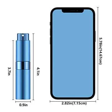Lil Ray 8ml Portable Mini Perfume Atomizers for Travel