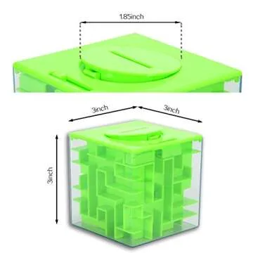 Acekid Money Maze Puzzle Box, Great Money Gift Holder Box, Fun Maze Puzzle Games for Kids and Adults