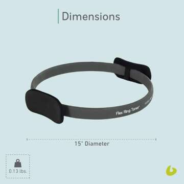 Balanced Body Flex Ring Toner - Versatile Pilates Workout Tool