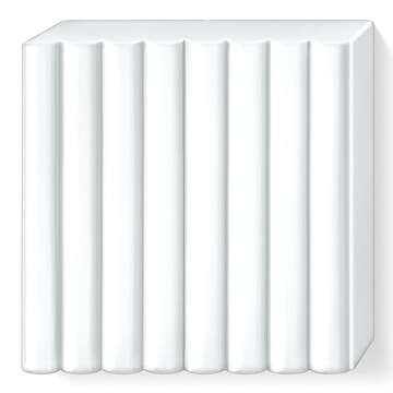 SG Education FIMO 8020 0 Fimo Soft Modelling Clay, 57 g, White