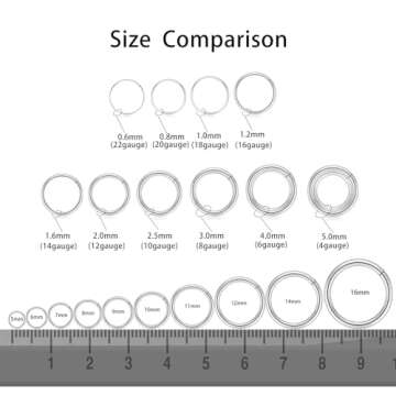 Elegant 18g Rose Gold Nose Rings for All Piercings