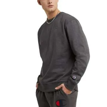 Champion Men's Fleece Crewneck Sweatshirt - Ultimate Comfort